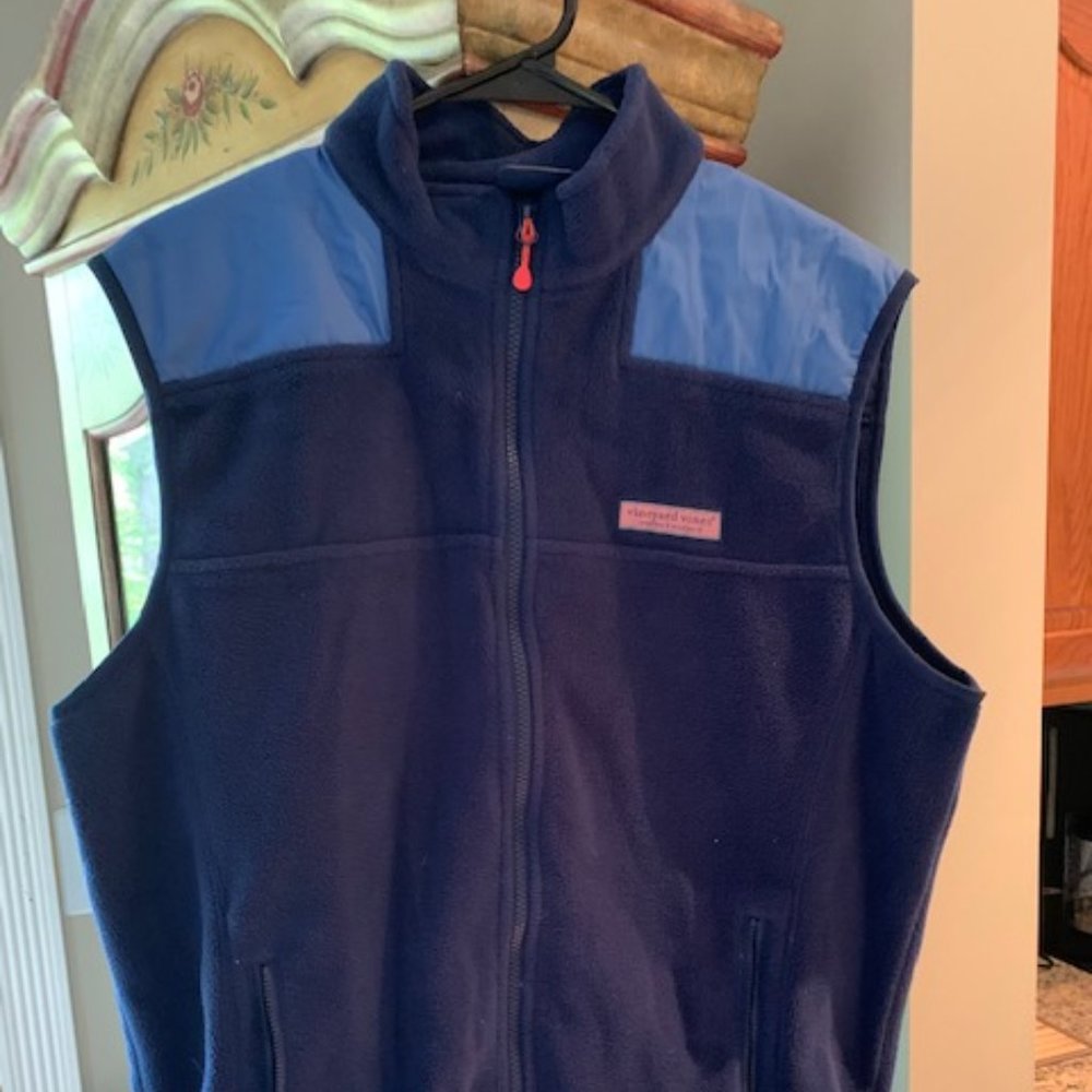 MEN'S VINEYARD VINES FLEECE HARBOR VEST
